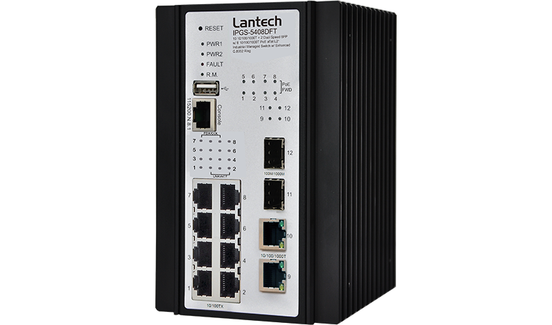 Commutateur Ethernet Gigabit géré IEC 61850-3