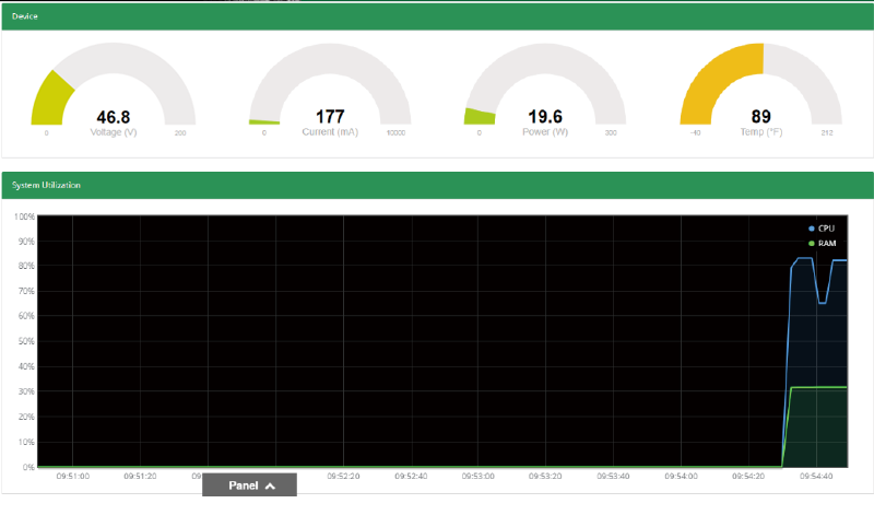 built-in real-time environmental monitoring